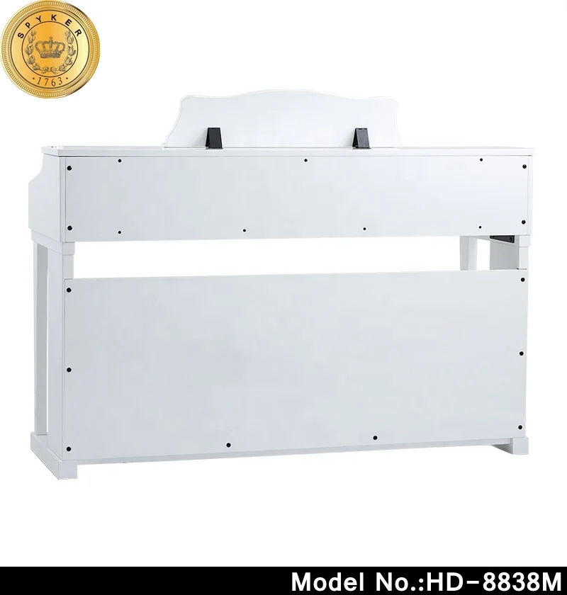 HuangMa high quality white electric digital piano( HD-8838M)