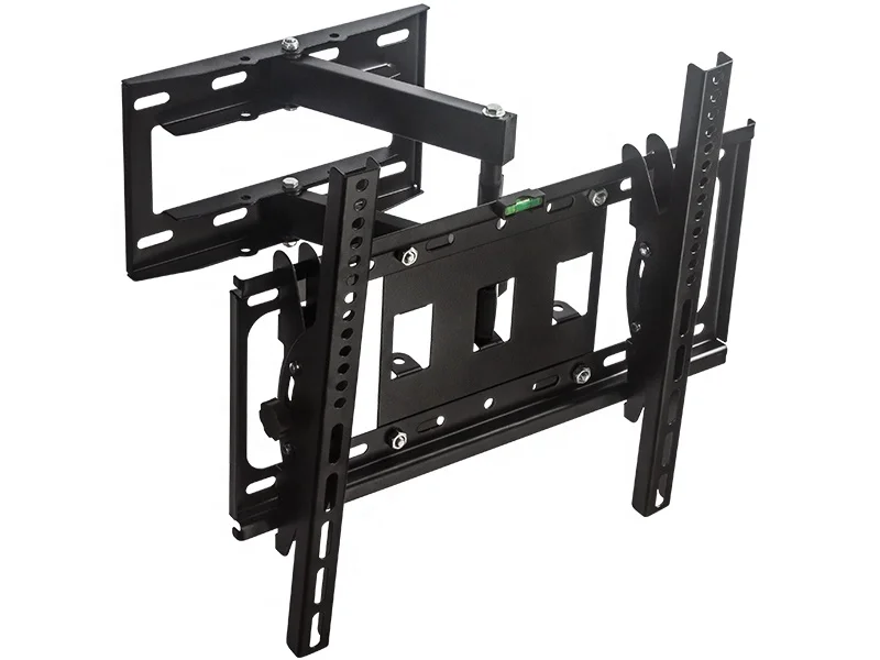 Наклонный кронштейн, подходит для ЖК-экранов HD 26-55 дюймов, шарнирное поворотное настенное крепление для телевизора с полным движением