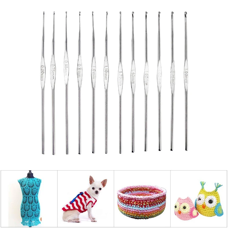 90pcs Aluminum Weave Craft Sewing Collection with Pink Carrying Bag Crochet Hooks Set Ergonomics Knitting Needles Case