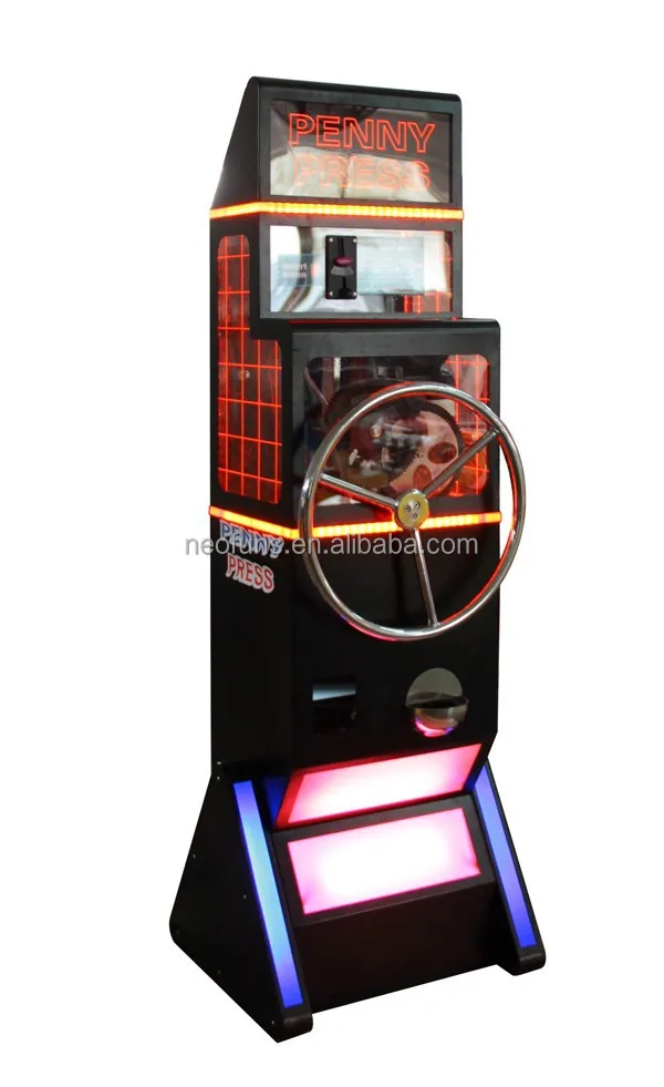 Penny Press Machine In Coin Operated Game/ Penny Press Souvenir Coin Machine