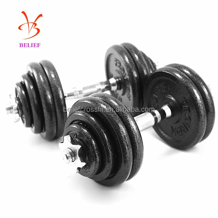 Профессиональный Регулируемый набор гантелей из чугуна