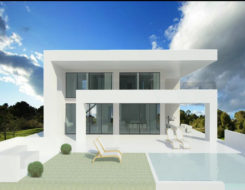 Low Cost Prefab Villa With Dream Design