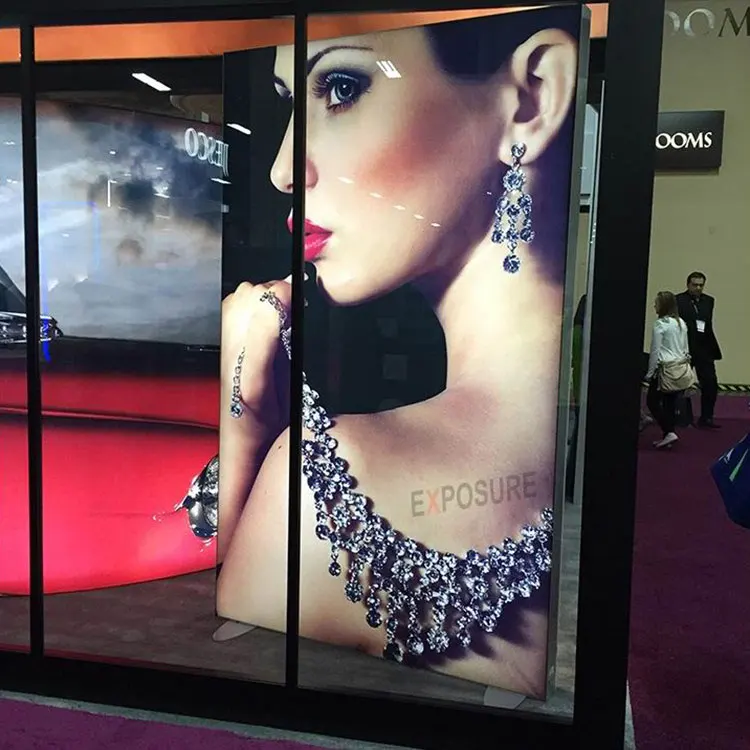 Tianyu New Aluminium Frame Promotion Durable Led Light Box Advertising