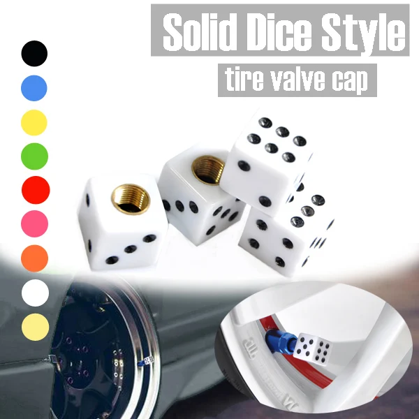 БЫК Белый Твердые Кости Автомобильных Шин Клапан Крышки, прохладный Авто Частей