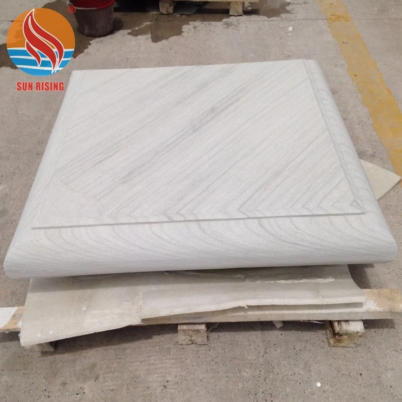 Manufacture Chinese White Sandstone Blocks for Paving Tiles
