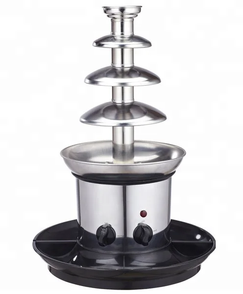 chocolate fountain fondue home use ss or plastic housing for party