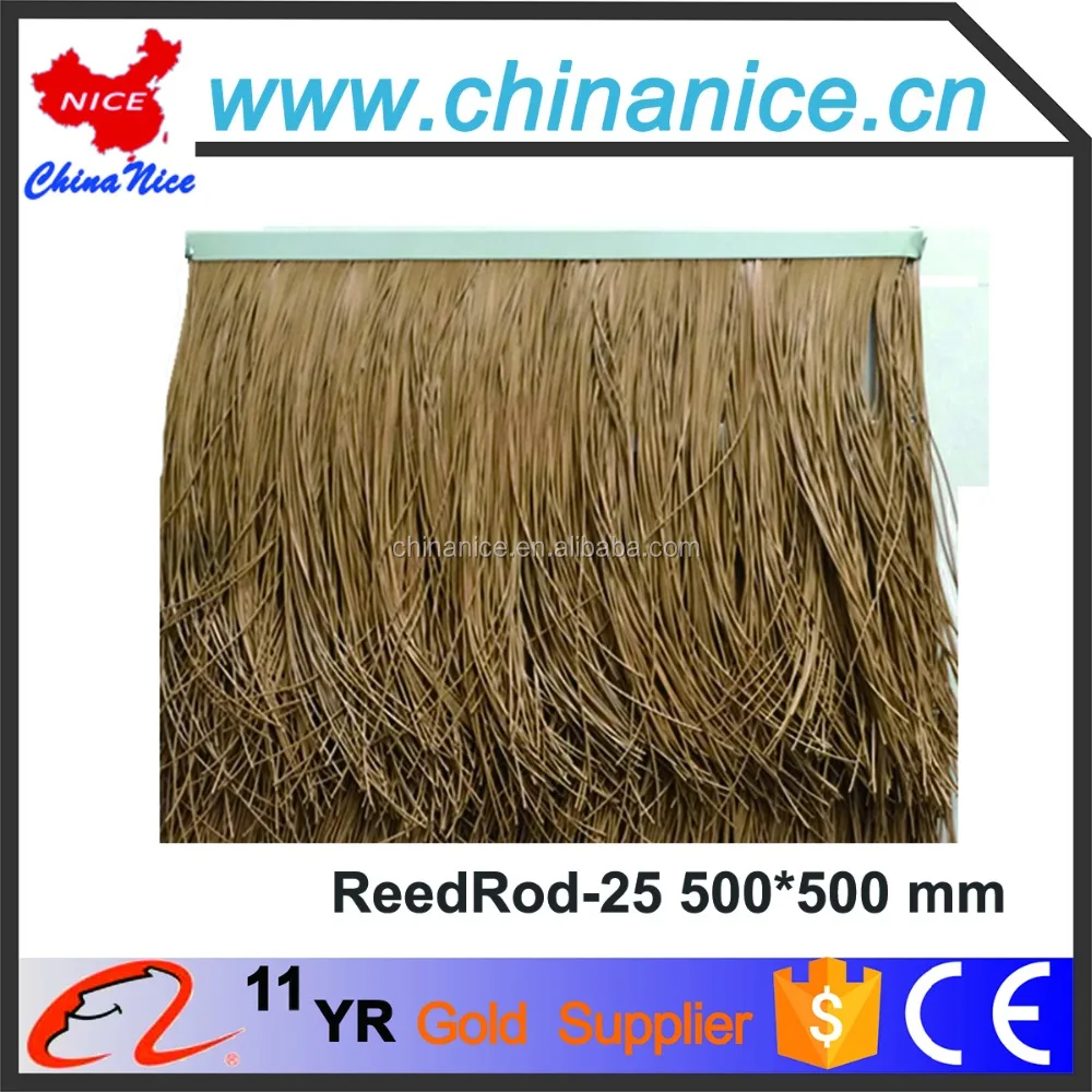 ПВХ PE PP ABS огнестойкая искусственная солома пластиковая синтетическая