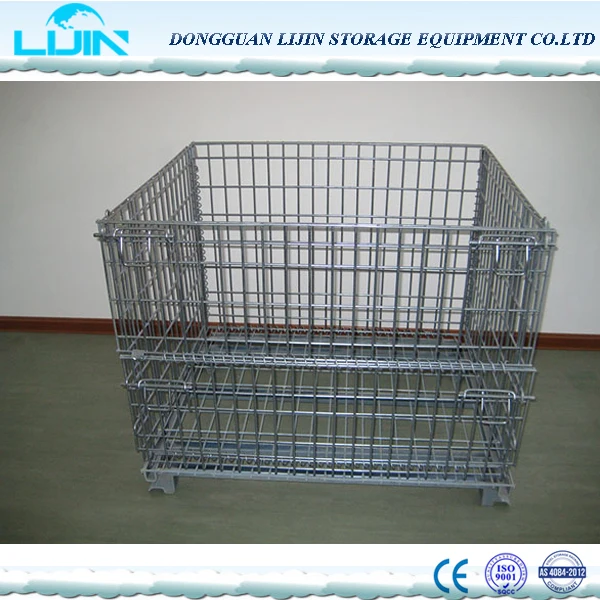 Складной Контейнер Сетки Проволока/Stackable Клетка Хранения