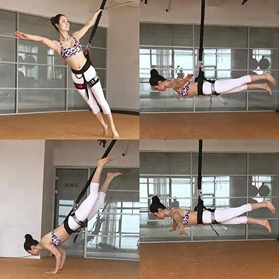 
High Strength Aerial Exercise Fitness Bungee Cords Resistance Training 