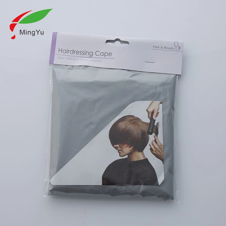 
2019 Hot Sales Barber Apron Disposable Custom Printed Cutting Cape Hair Salon 