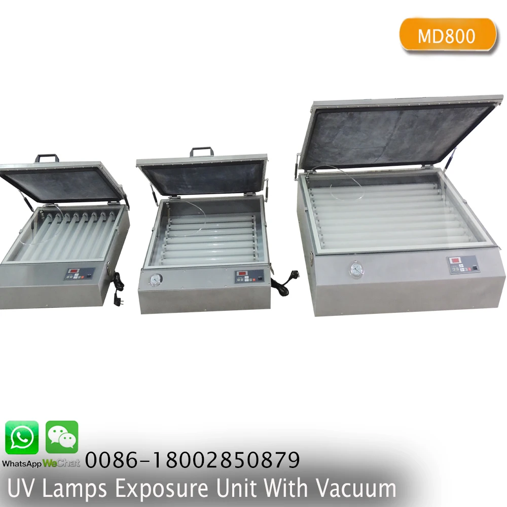 digital screen printing exposure unit vacuum screen exposure machine with UV light