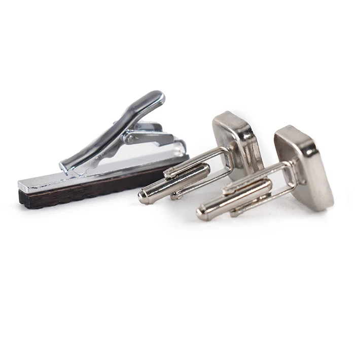 fashionable vogue high quality french style cufflinks neck tie clip set