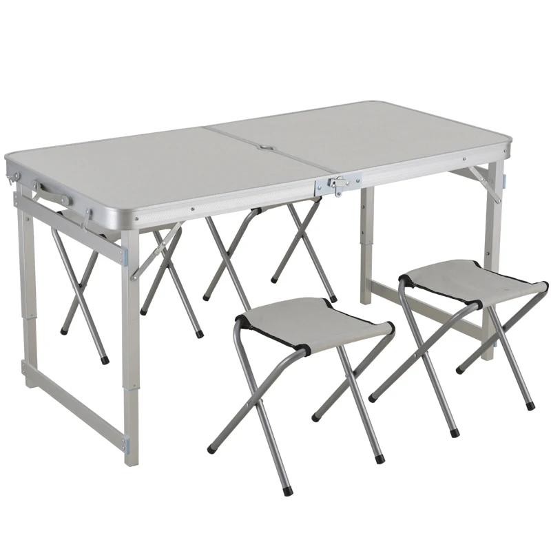 YILU Lightweight Aluminium Adjustable Collapsible Table
