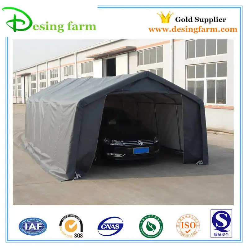 OEM factory PE PVC movable garage tent car tent for sale