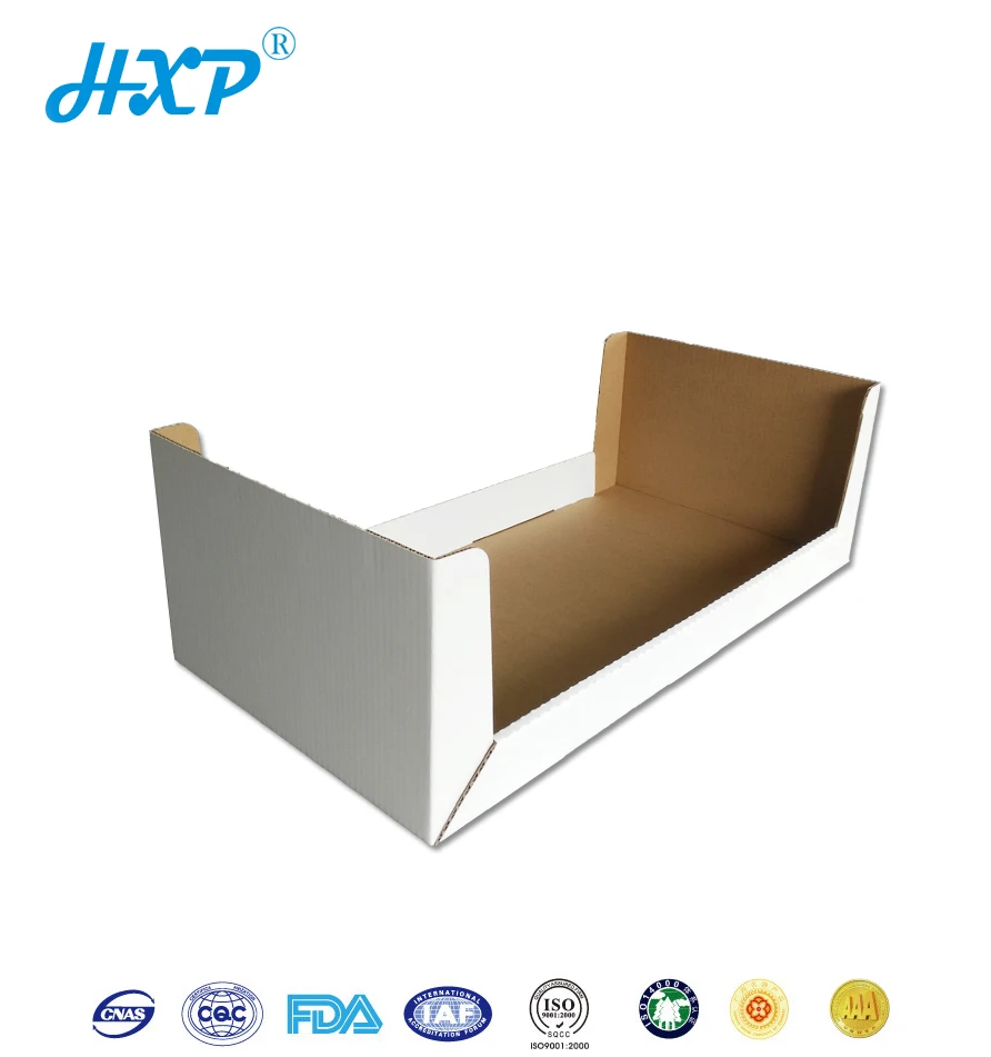 Печатные гофрированные розничной счетчик картонный дисплей Box Promotion