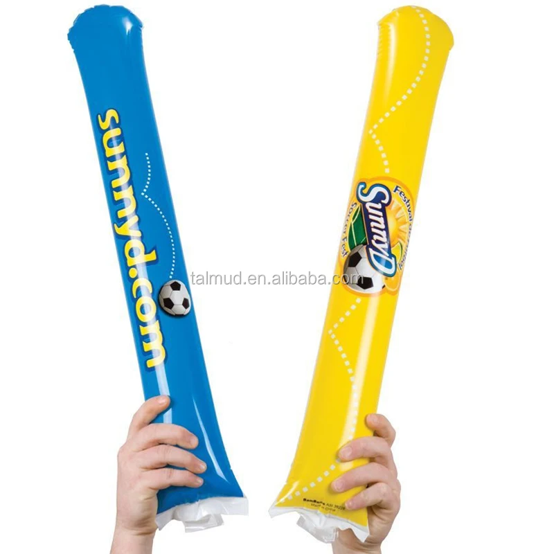 
World Cup Fan Hand Usage Inflatable Stick With Custom Logo 