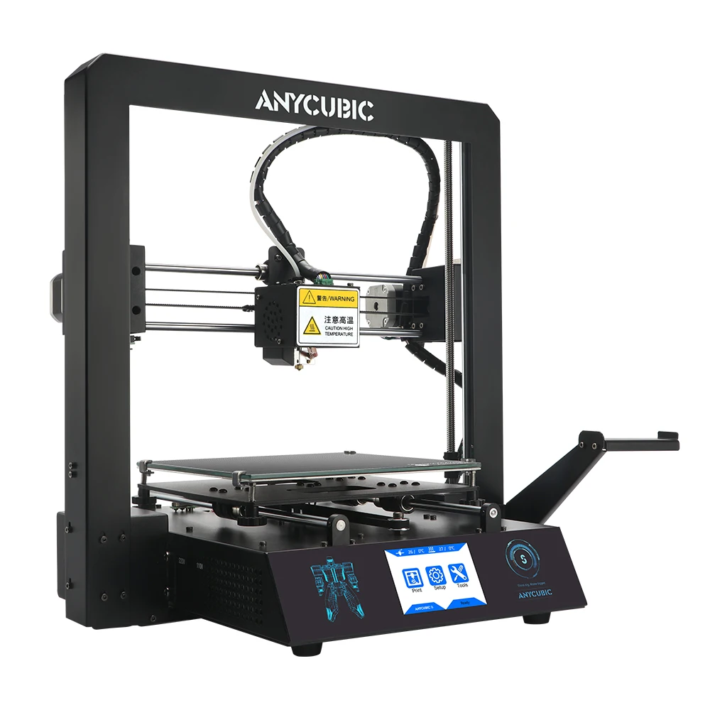Цветной принтер Anycubic Mega S Bing, 3D нити, пла-печатные машины, FDM 3D-принтер