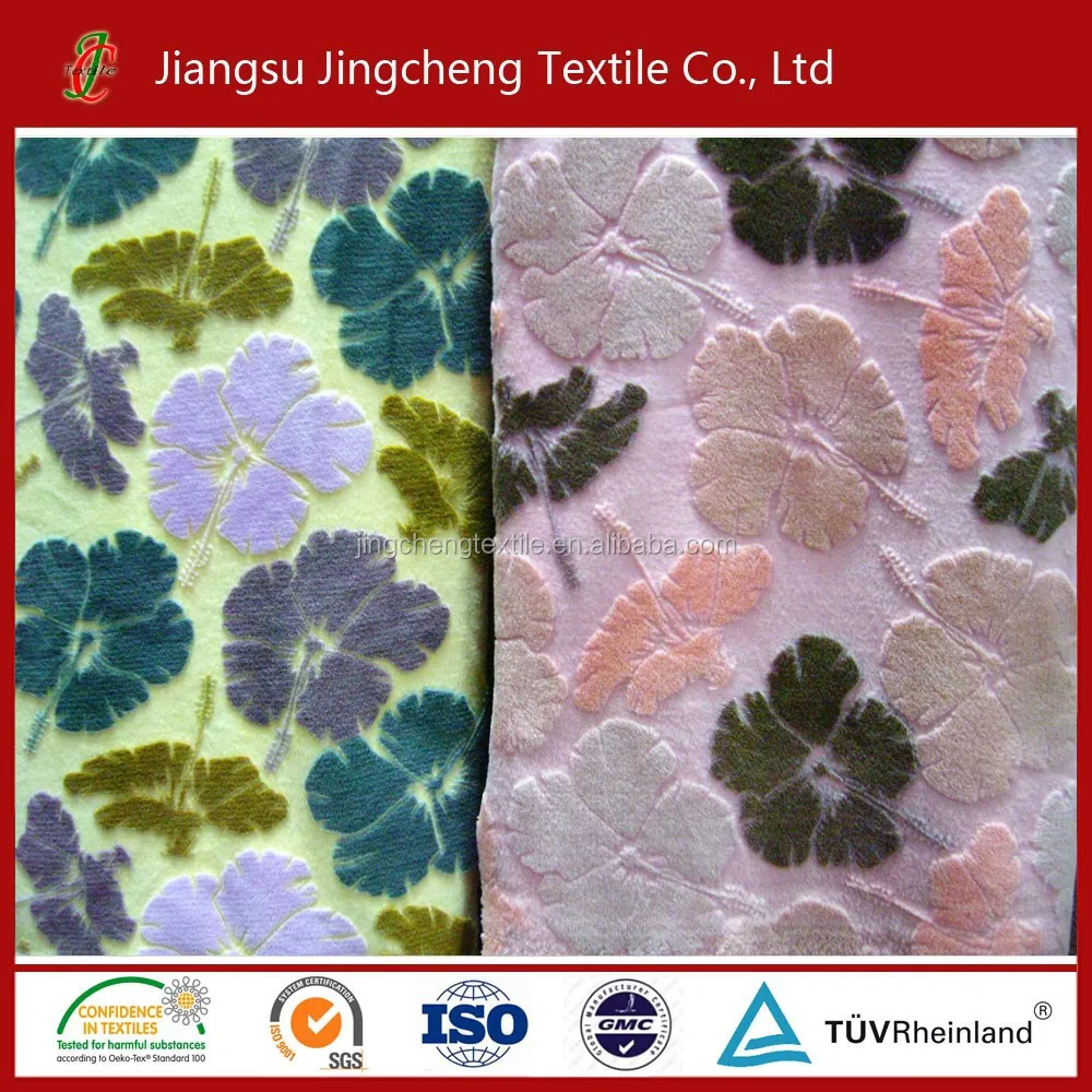 2021 hot sale 3D burned out printed flannel fleece fabric china hot sale winter comforter flannel patchwork quilt hig quality so