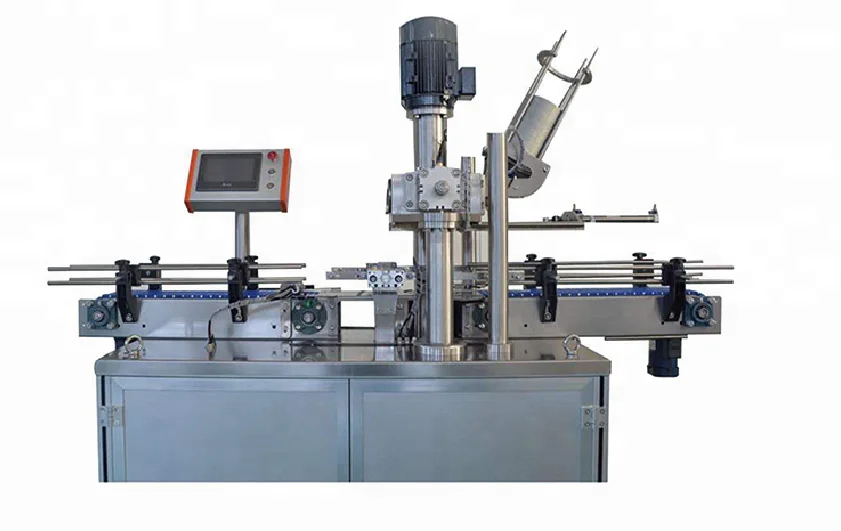 Vacuum and Nitrogen canned milk powder packing machine