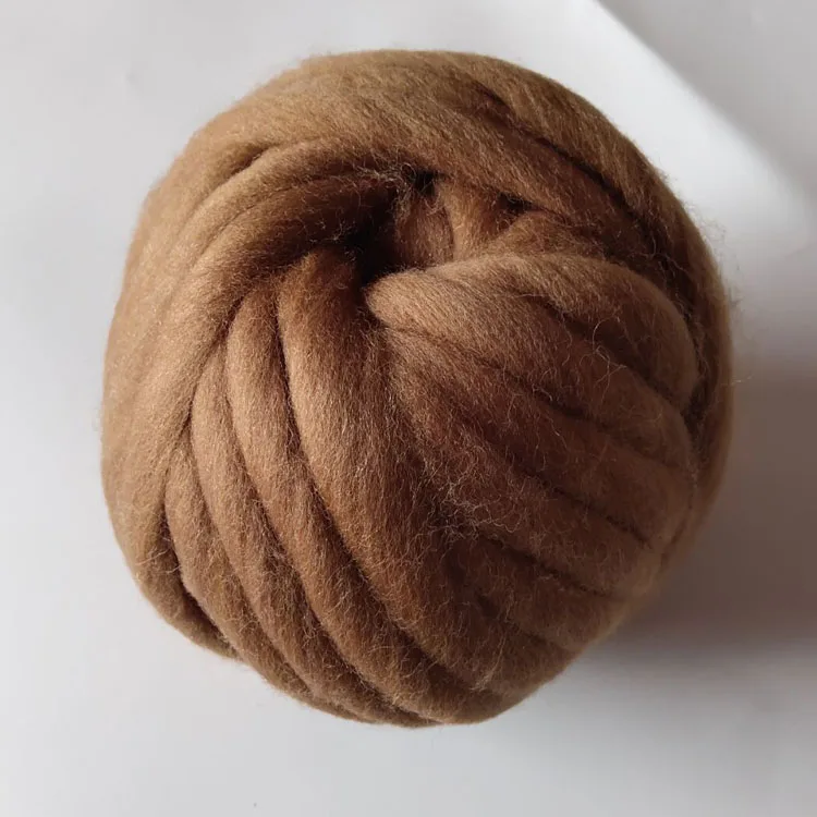 100% шерсть мериноса, оптовая продажа, толстая ручная вязка, огромная пряжа
