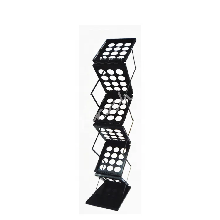 Foldable Brochure Holder Literature Rack for Tradeshow Magazine Rack Catalogue Stand