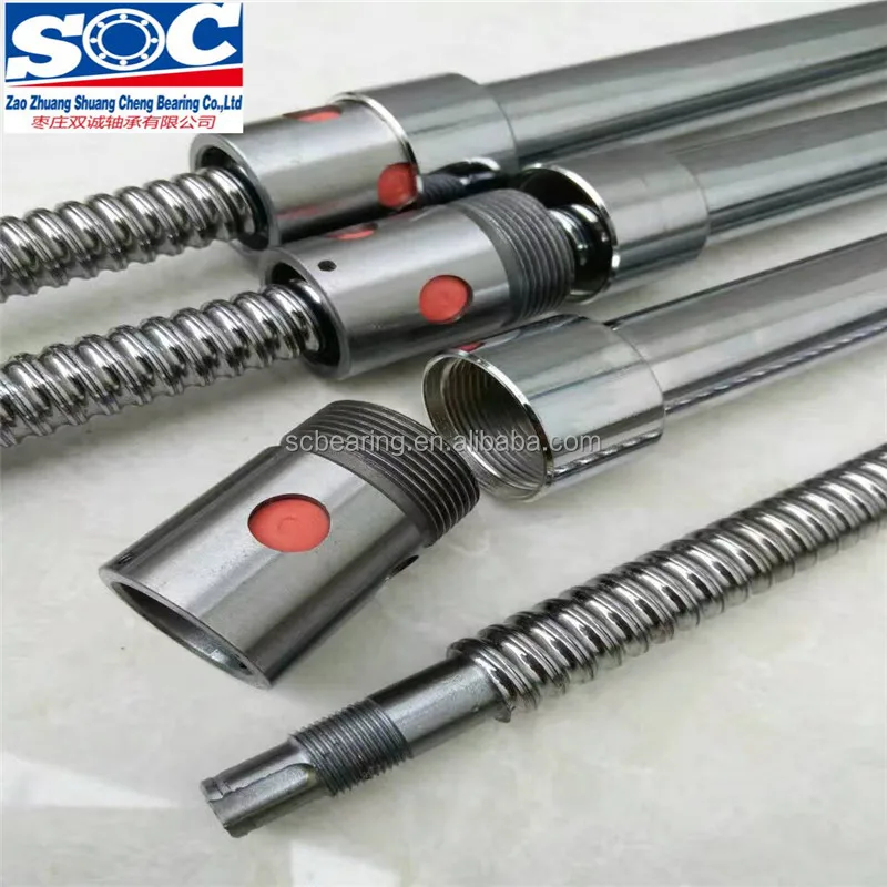 
25mm ball screw cnc machine bearing DFU2505 DFU2506 with screw nut 