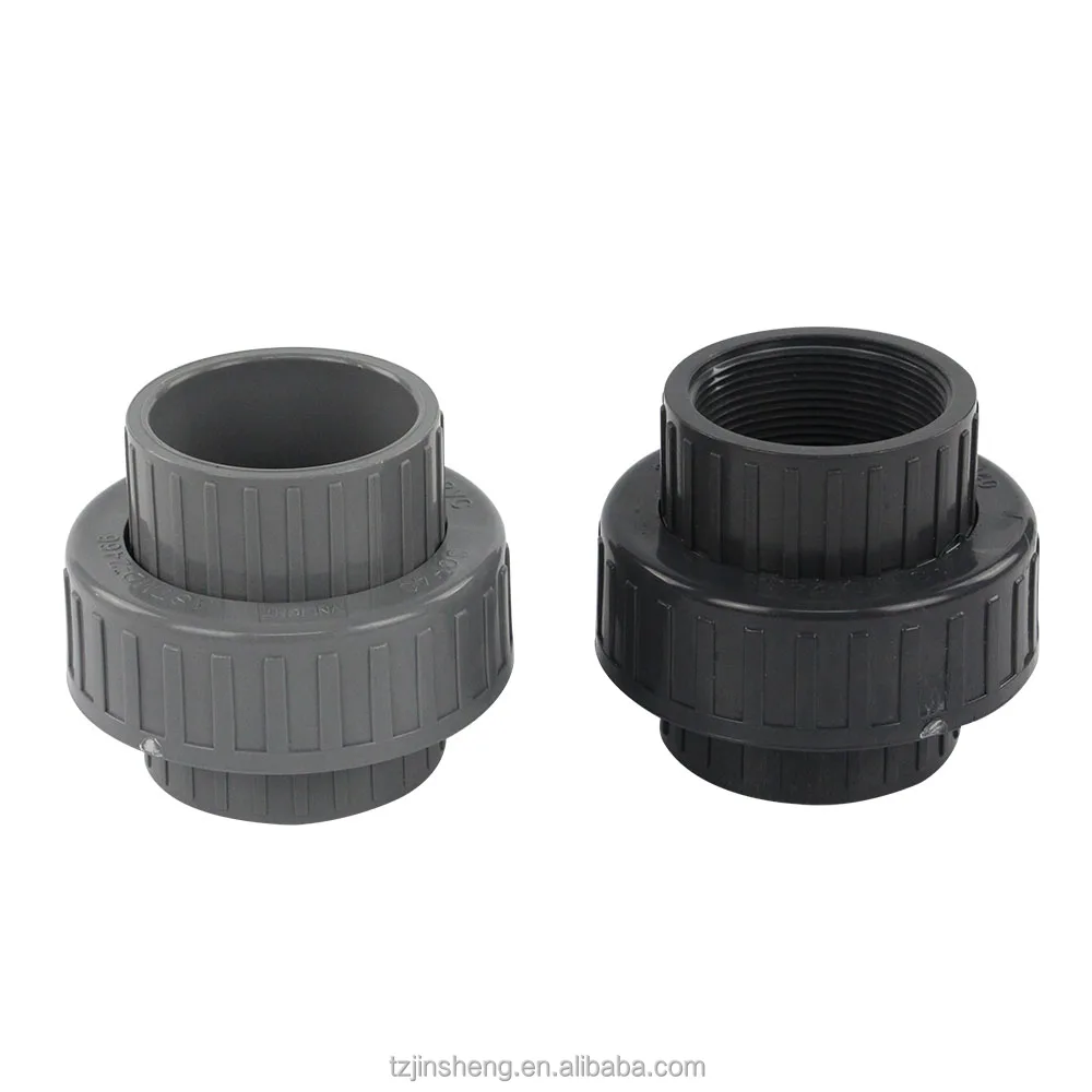 UPVC SCH 80 Union Joint For Water Supply Fitting For Long Working Time