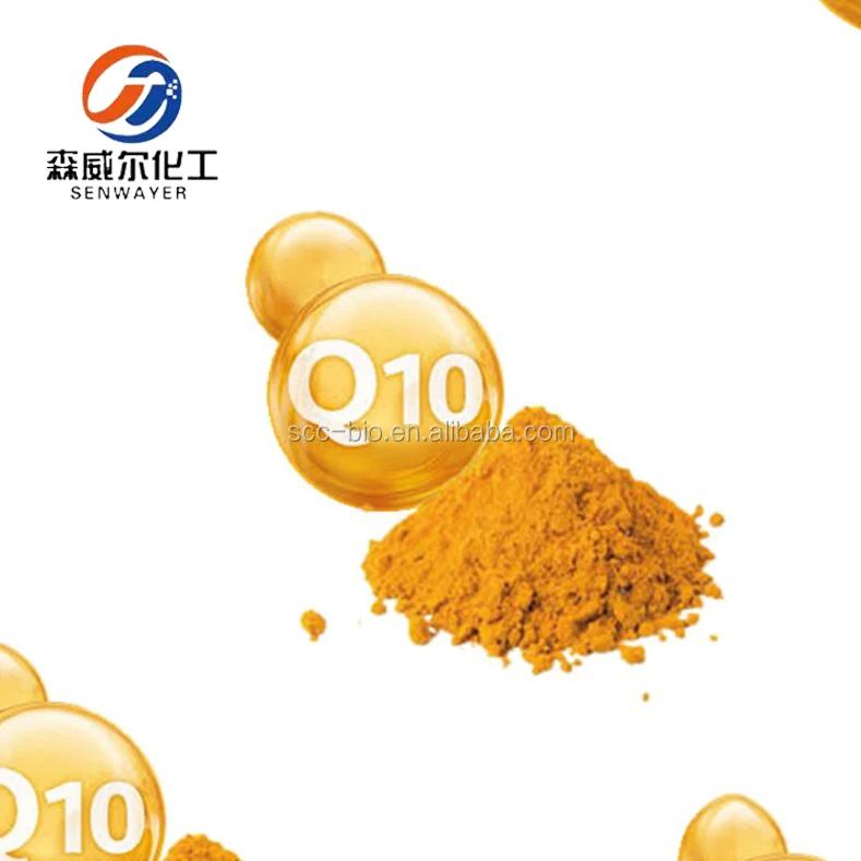 
Health Benefits Supplement cosmetics 100% pure Natural Organic Q10 Coenzyme Q10 10% bulk Powder CAS 303-98-0 