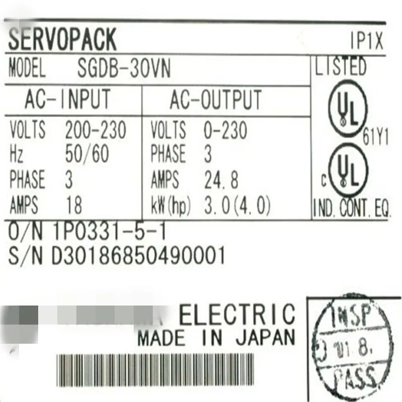 Biesse rover 30 X axis drive  SGDB-30VN Servo Amplifier