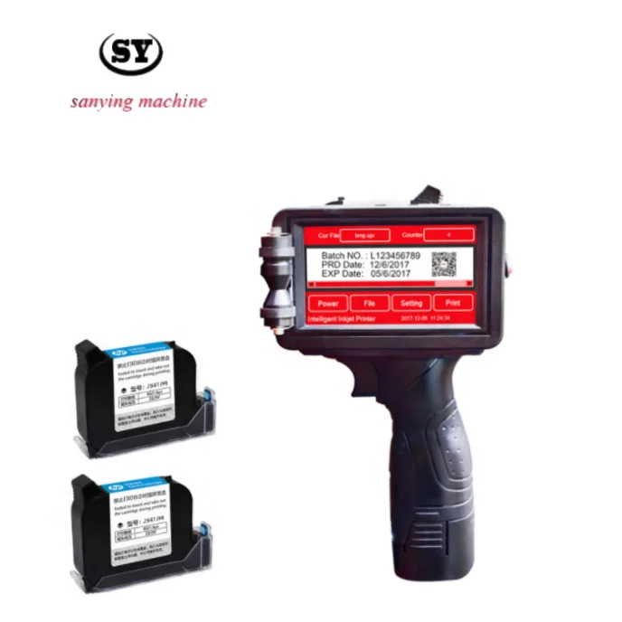 M6 TIJ Printer Handheld Inkjet Printer Printing Machine