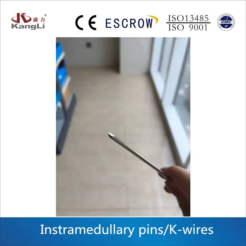 Orthopedic implants:stainless steel Intramedullary pins