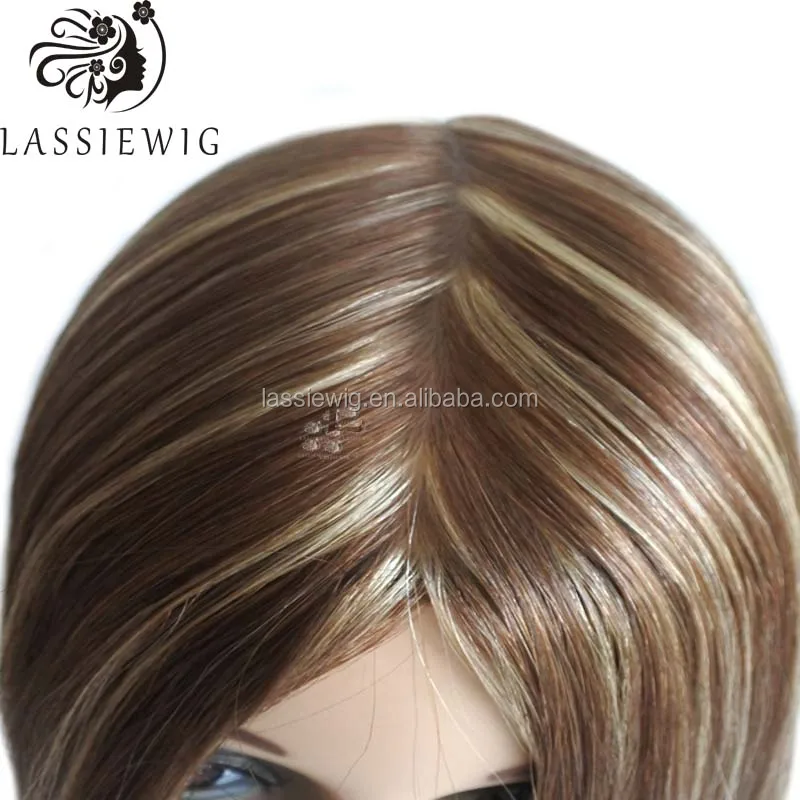 Anti slip silicone lifted injection skin base human hair toupee