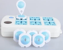Free Shipping Socket Protection Electric Shock Hole Children Care Baby Safety Electrical Security Plastic Safe Lock