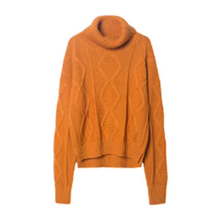 
Женский вязаный жаккардовый свитер, Рождественский пуловер, вязаный свитер 