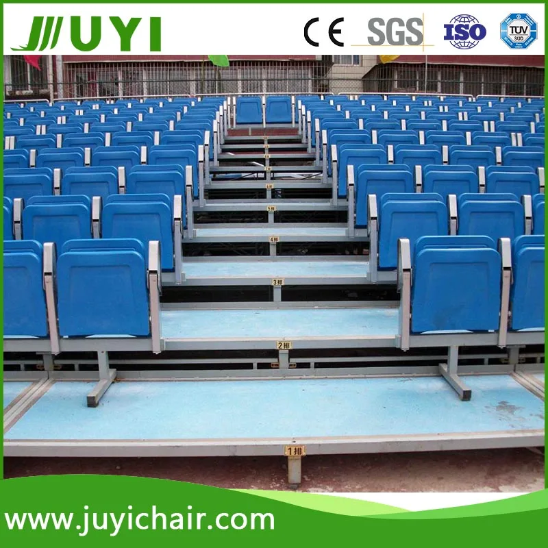 JY-716 Manufactory Used Outdoor Hockey Telescopic Theater seating Retractable Auditorium Seat Bleacher Chairs