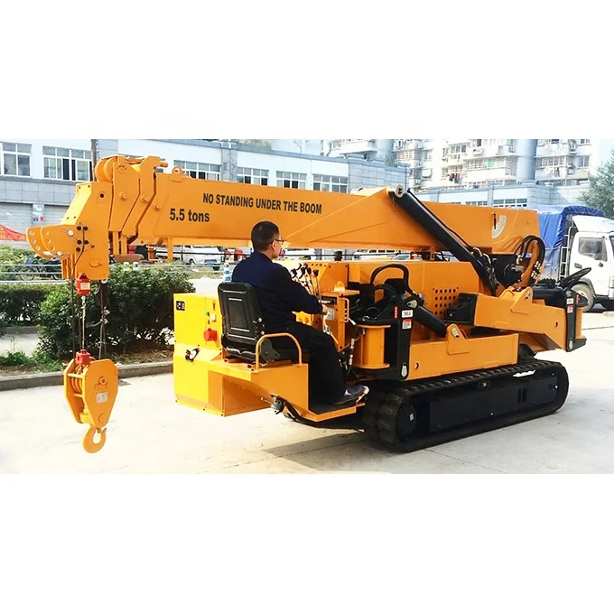 Beta Mini 5.5T Telescopic 16.9M Hydraulic Mobile Spider Crane