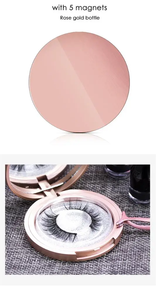 2019 New Hot Waterproof Long Lasting False Eyelashes Tweezer Set Liquid Eyeliner Magnetic