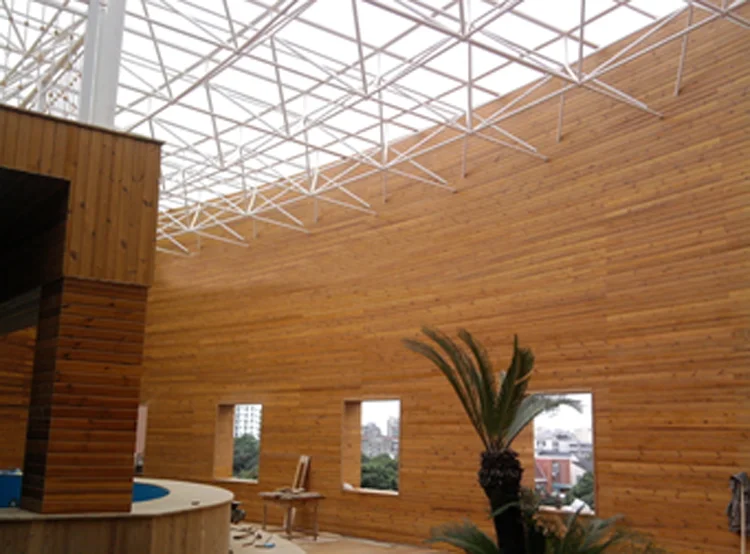 2018 NEW wood log cabin material-wall panel ,cladding