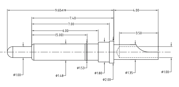Solder cup spring loaded contact pin manufacturer