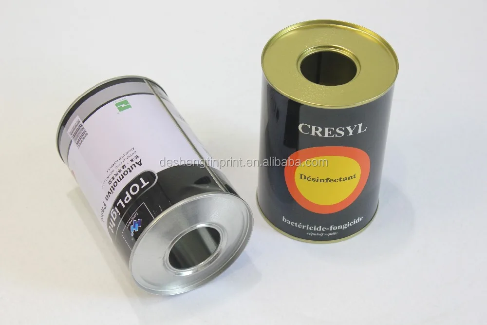 1 liter Closed Top Motor Engine Oil tin Cans, Wholesale Small Bucket with matched lids