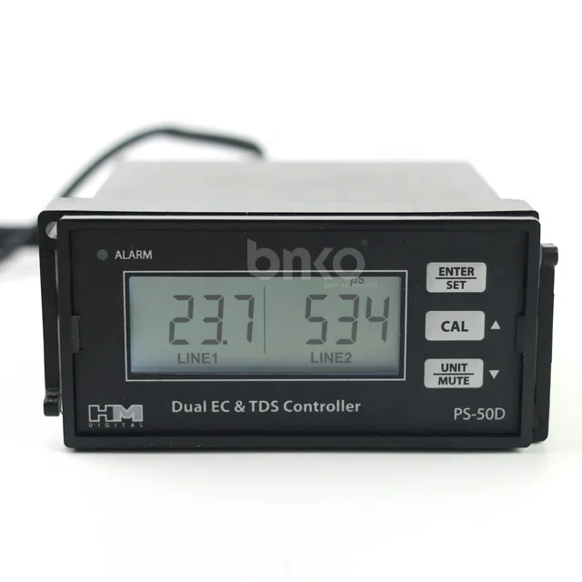 HM цифровой PS-50D двойной EC & TDS контроллер для очистки воды фильтр