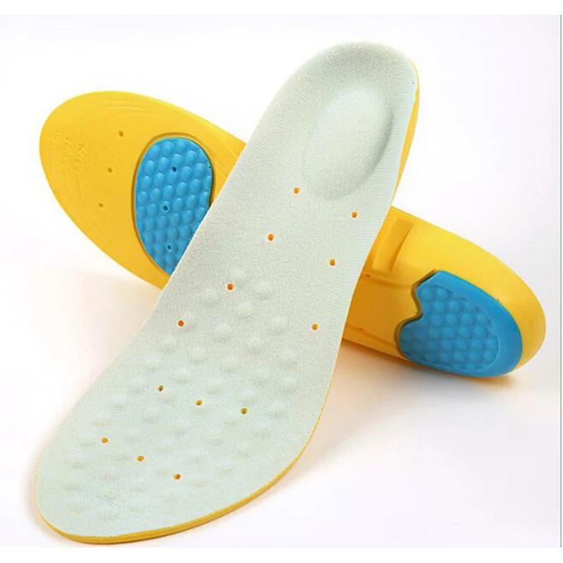 Suction sweat breathable damping comfort running soft basketball padded sports insoles