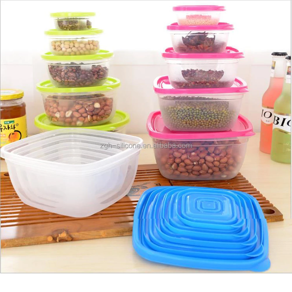 Reusable Eco-friendly Silicone Food Storage Container Custom Vacuum Seal Container