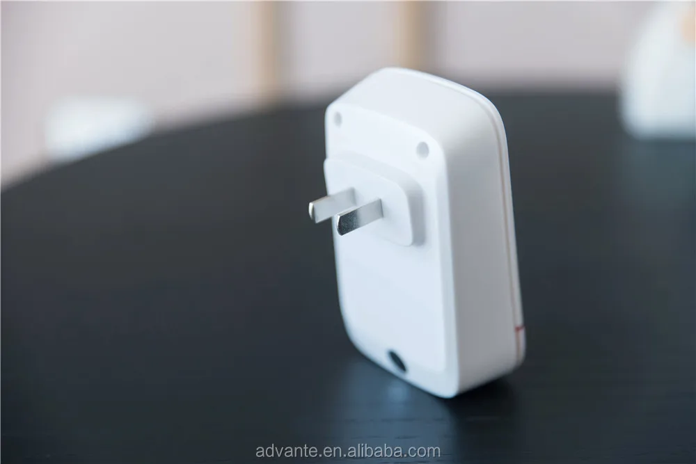 Self-powered wireless doorbell push button patent protected no battery doorbell