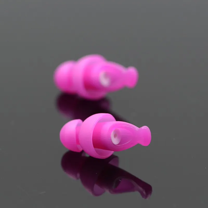 High fidelity silicone earplugs with filter