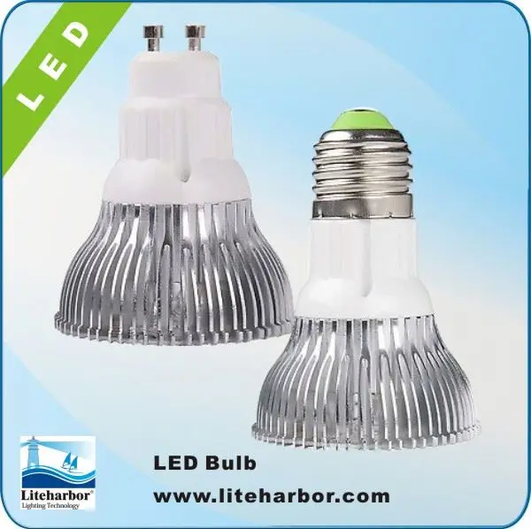 400lm 10x привело par20 яркий свет потока лампы 9w gu10 e27 энергосберегающие e27 светодиодные лампы