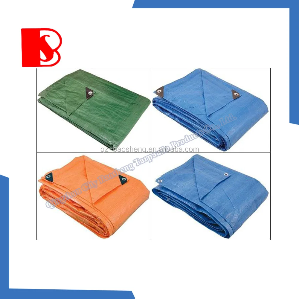 
Custom Size Moistureproof PE PVC Plastic Tarpaulin 