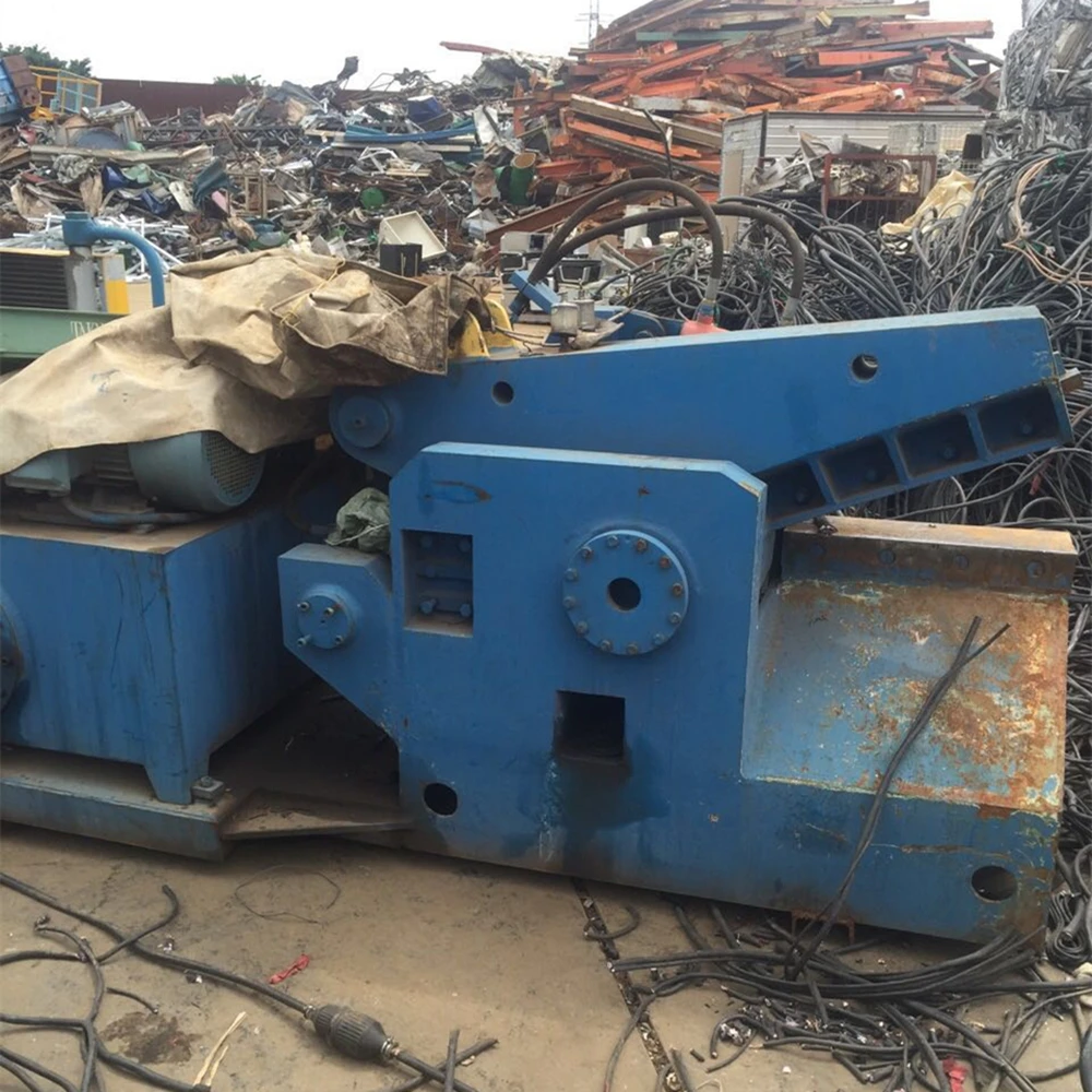 
Alligator Type Hydraulic Scrap Metal Rebar Shear And Cutting Machine 