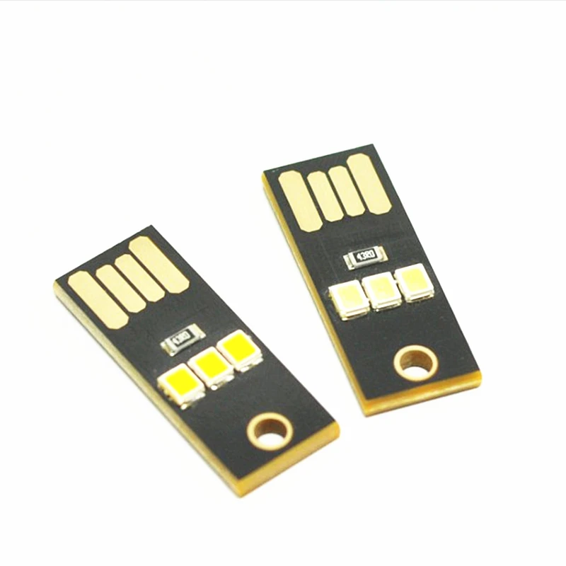  Ультратонкая Портативная usb-лампа ультратонкий светильник для кемпинга с 3 светодиодами мини-ночник
