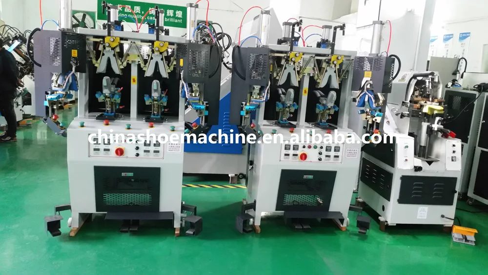 QF - 418 Shoe Two Cold and Two Hot Counter Moulding Machine